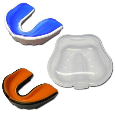 Morgan - Gel Fit Mouth Guard - Blue & White - Just Jits