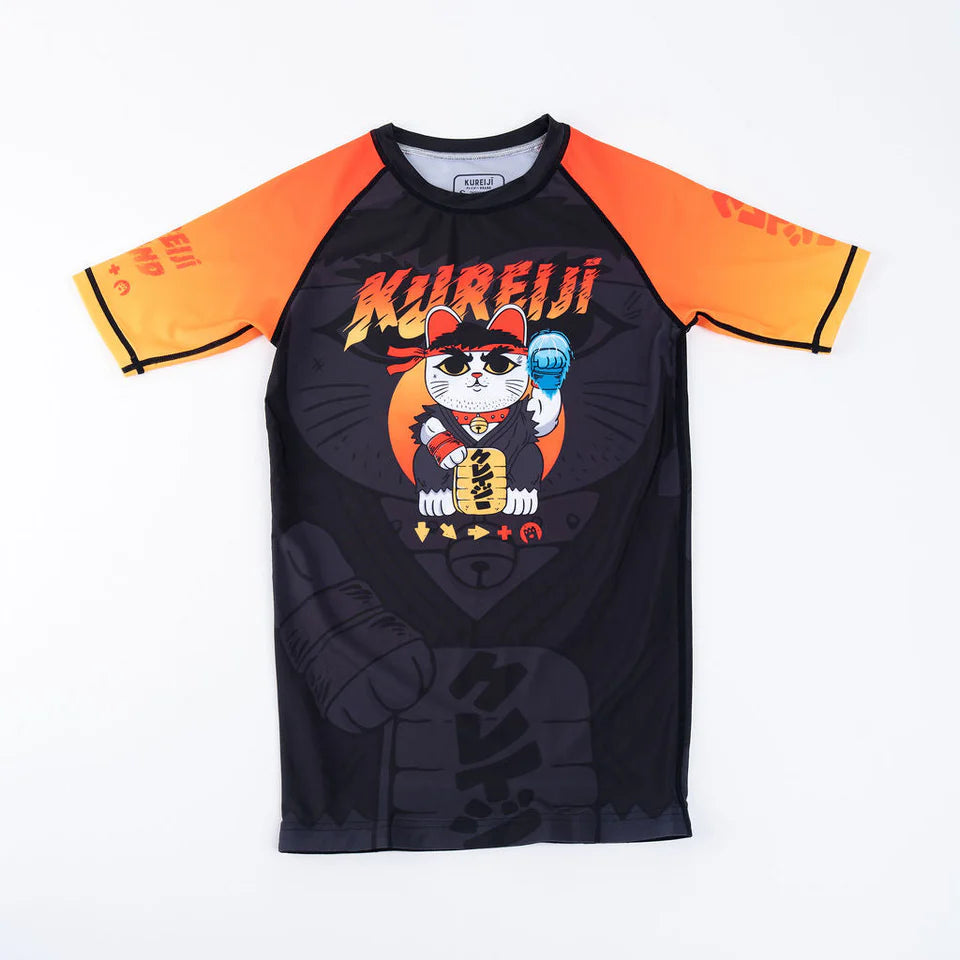 Kureiji Kids Rash Guard - Neko Fury