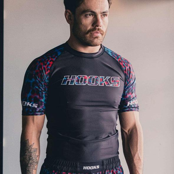 Hooks Neon Panther Rash Guard - Long Sleeve