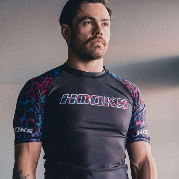 Hooks Neon Panther Rash Guard - Long Sleeve