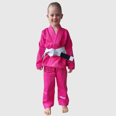 Pink Kids BJJ Gi