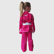 Hooks Pink Kids BJJ Gi