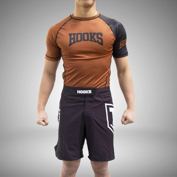 Hooks Pro Light Rashguard - Brown