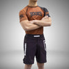 Hooks Pro Light Rashguard - Brown
