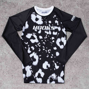 Hooks Women's Long Sleeve Rash Guard - Prowl flat lay