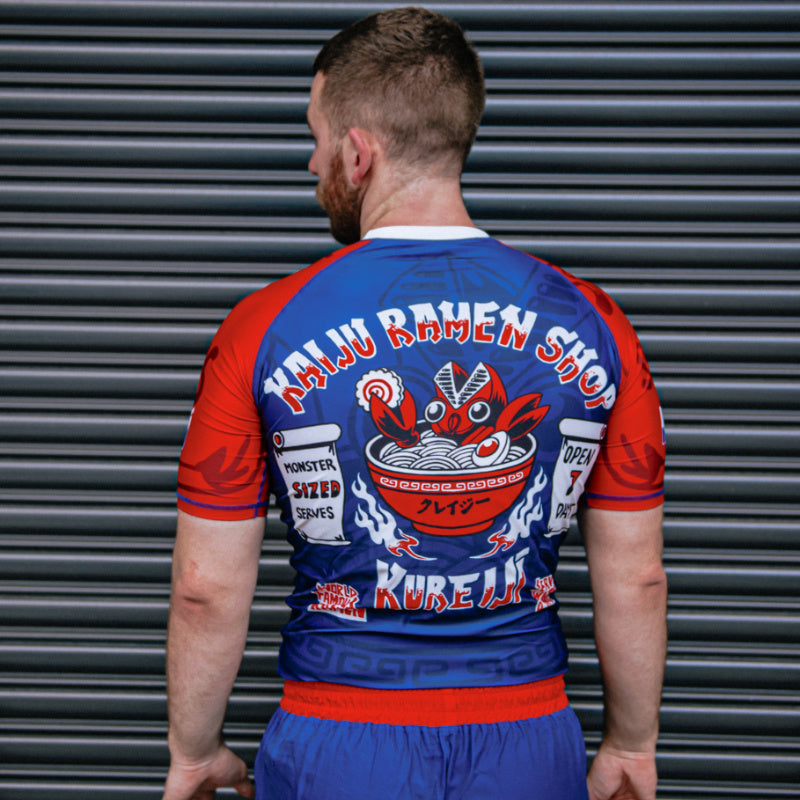 Ramen Rash Guard Red