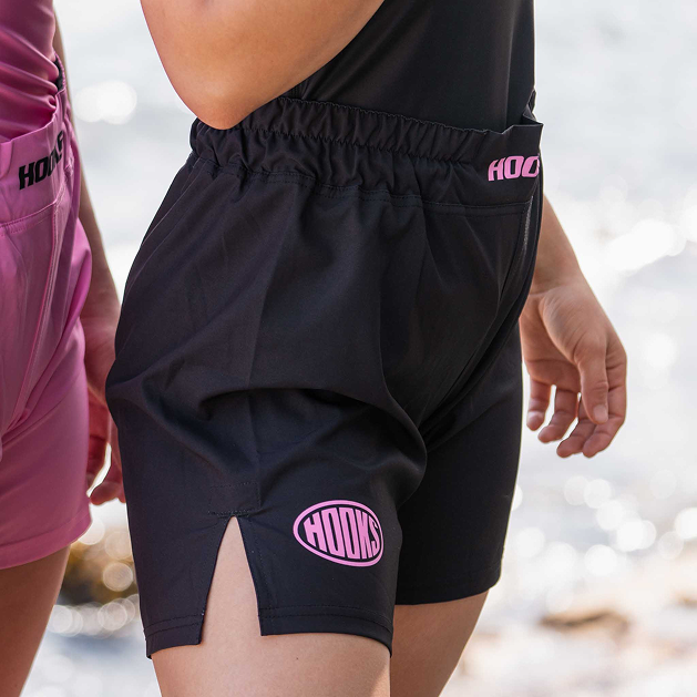 Hooks Fusion Shorts - Rose Noir