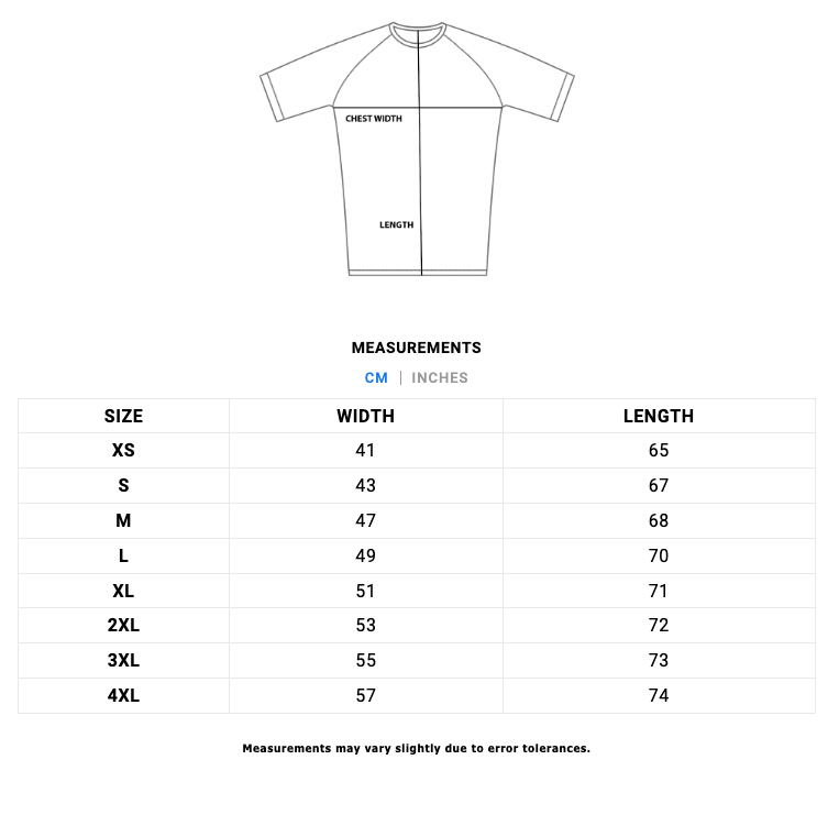 Kureiji Rashguard Sizing Chart Brazilian Jiu Jitsu BJJ Dragon Punch