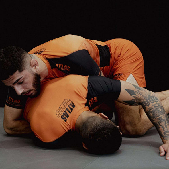 Atlas Splitter Rashguard - Burnt Orange