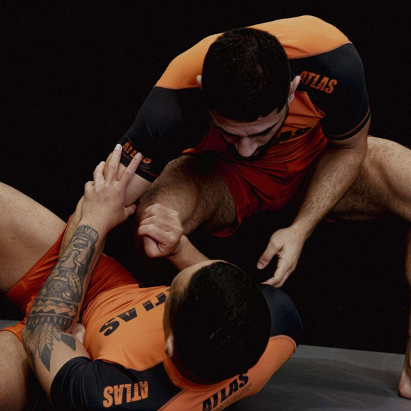 Atlas Splitter Rashguard - Burnt Orange