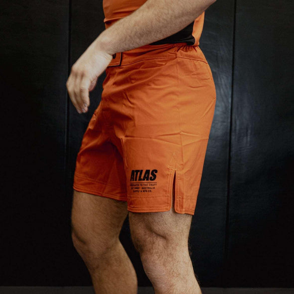 Atlas Splitter Shorts - Burnt Orange