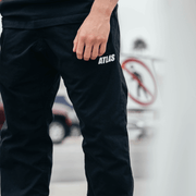 Atlas Brand Black Ripstop Gi Pants Brazilian Jiu Jitsu Clothing
