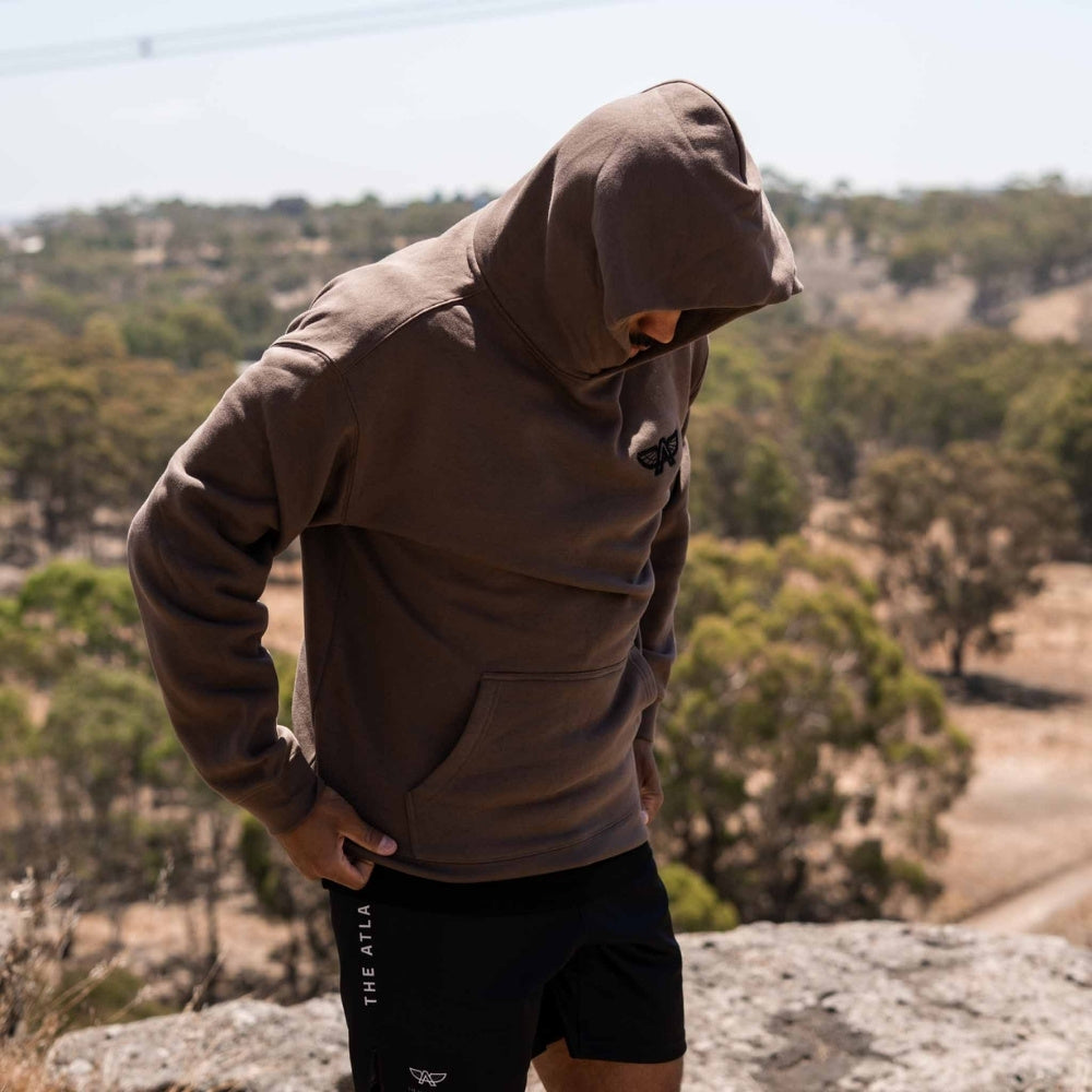 The Atlas Brand - Icon Hoodie - Walnut