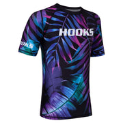 Jungle Nights Hooks Short Sleeve BJJ Rashguard
