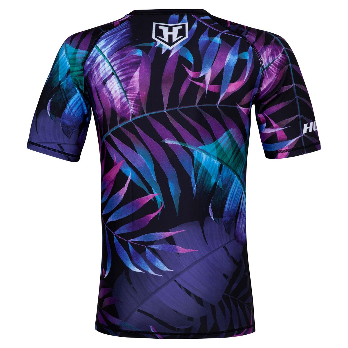 Jungle Nights Hooks Short Sleeve BJJ Rashguard