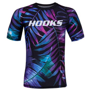 Jungle Nights Hooks Short Sleeve BJJ Rashguard