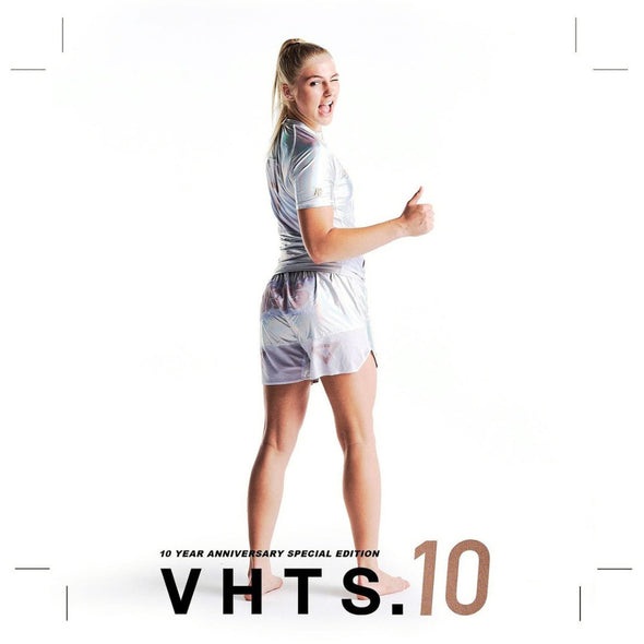 VHTS 10th Anniversary BJJ Shorts - Silver Surfer