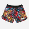 VHTS - Trippy Tiger 2023 BJJ Shorts Black - Just Jits