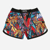 VHTS - Trippy Tiger 2023 BJJ Shorts Black - Just Jits