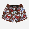 VHTS - Trippy Tiger 2023 BJJ Shorts Brown - Just Jits