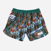 VHTS - Trippy Tiger 2023 BJJ Shorts Green - Just Jits