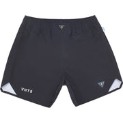 VHTS Black Label Special Edition BJJ Brazilian Jiu Jitsu Combat Shorts - Black Front
