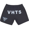 VHTS Black Label Special Edition BJJ Brazilian Jiu Jitsu Combat Shorts - Black Back