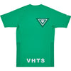 VHTS Black Label Special Edition BJJ Brazilian Jiu Jitsu Short Sleeve Rashguards - Green Back