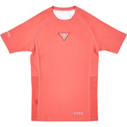 VHTS Black Label Special Edition BJJ Brazilian Jiu Jitsu Short Sleeve Rashguards - Pink Front