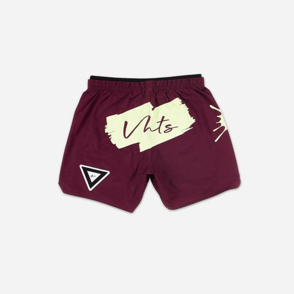 VHTS Combat Shorts - Burgundy - Just Jits