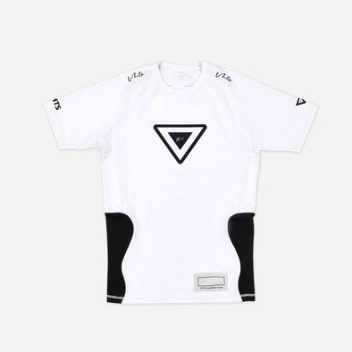 VHTS White Ranked Rash guard - Just Jits