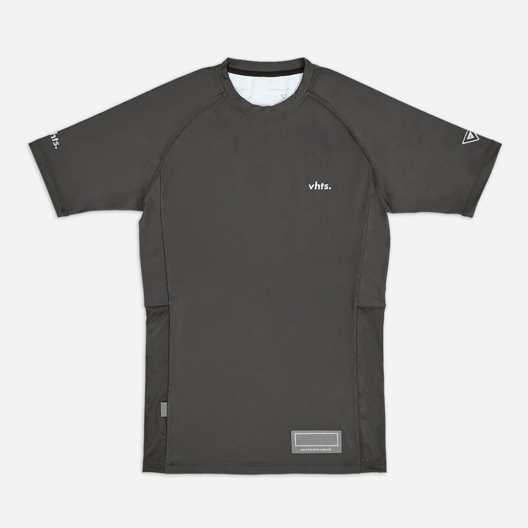 VHTS Charcoal Grey BJJ Nogi Rashguard