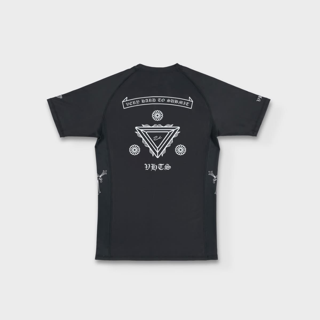 VHTS Ghost Core Rash Guard Black Back