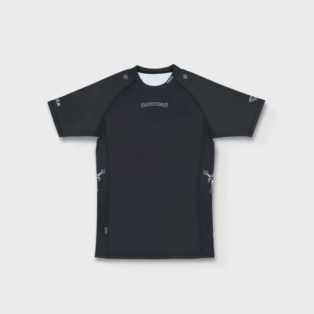 VHTS Ghost Core Rash Guard Black Front