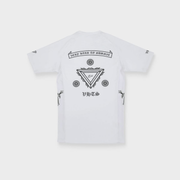 VHTS Ghost Core Rash Guard White Back