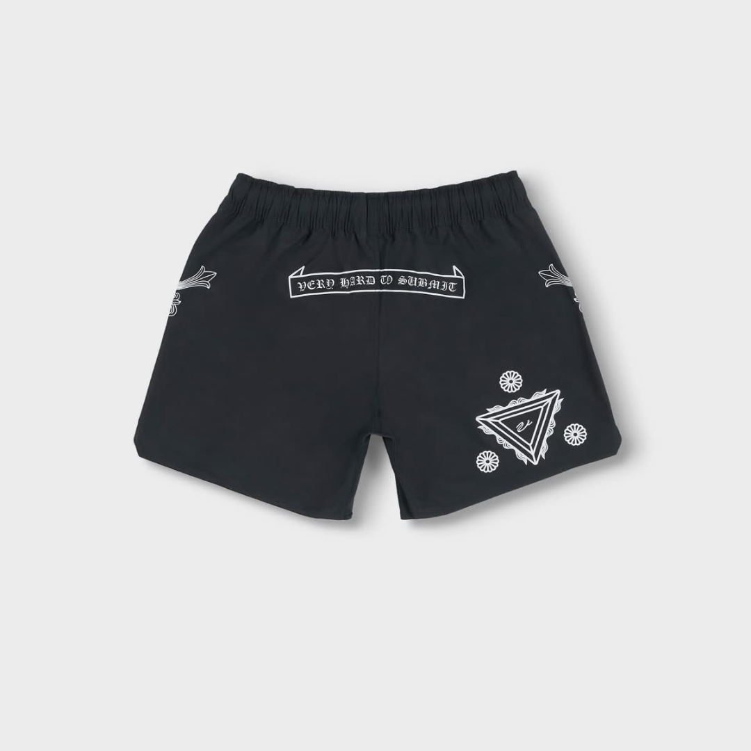 VHTS Ghost Core Shorts Black Back