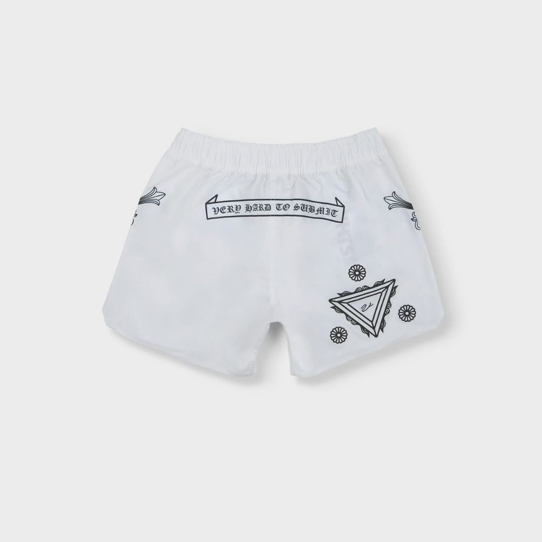 VHTS Ghost Core Shorts White Back
