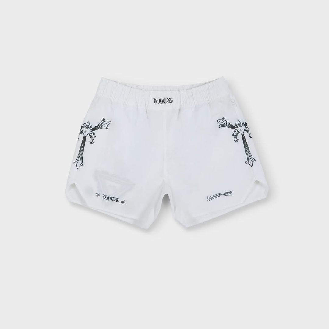 VHTS Ghost Core Shorts White Front