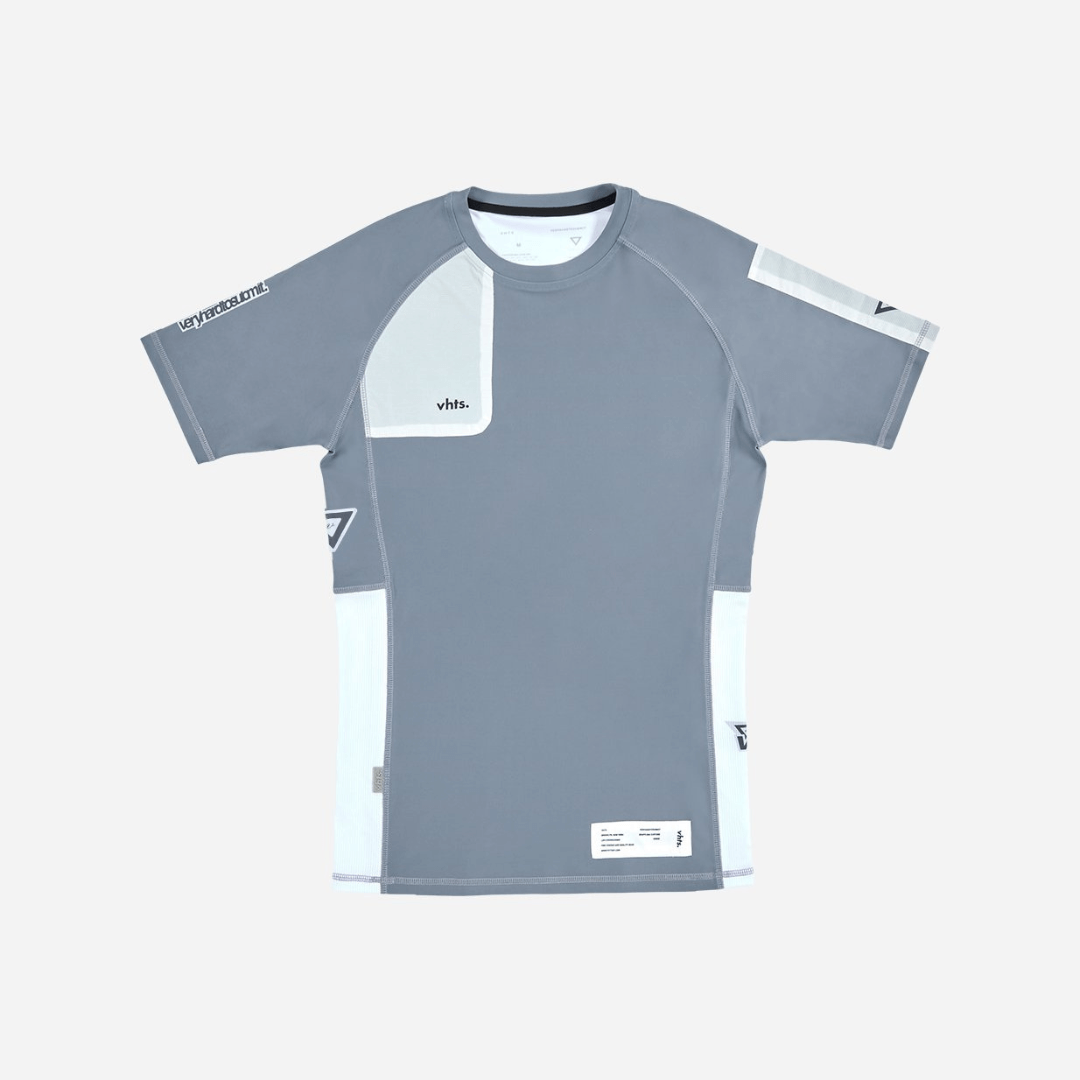 VHTS BJJ Rash Guard Ashen