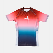 Horizon Blur Series Short Sleeve Rash Guard