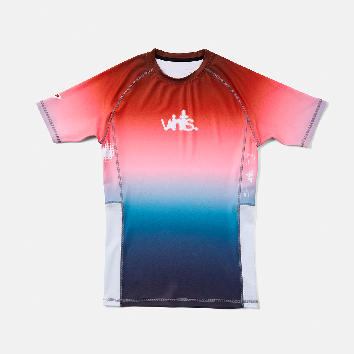 Horizon Blur Series Short Sleeve Rash Guard