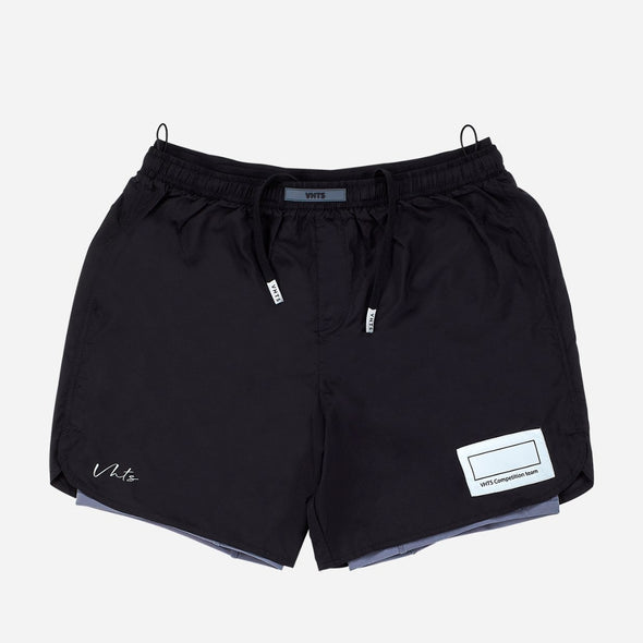 VHTS 'Translucent' Shorts - Black Front