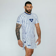 VHTS Rashguard Model NY Edition BJJ Brazilian Jiu Jitsu BJJ - White Front