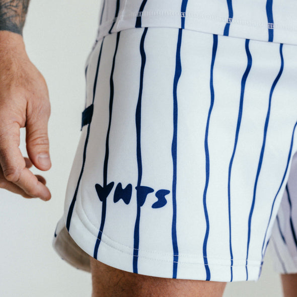 VHTS Combat Shorts Model NY Edition BJJ Brazilian Jiu Jitsu BJJ - White Lower Front Logo