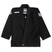 BJJ Gi – Front view in Black
