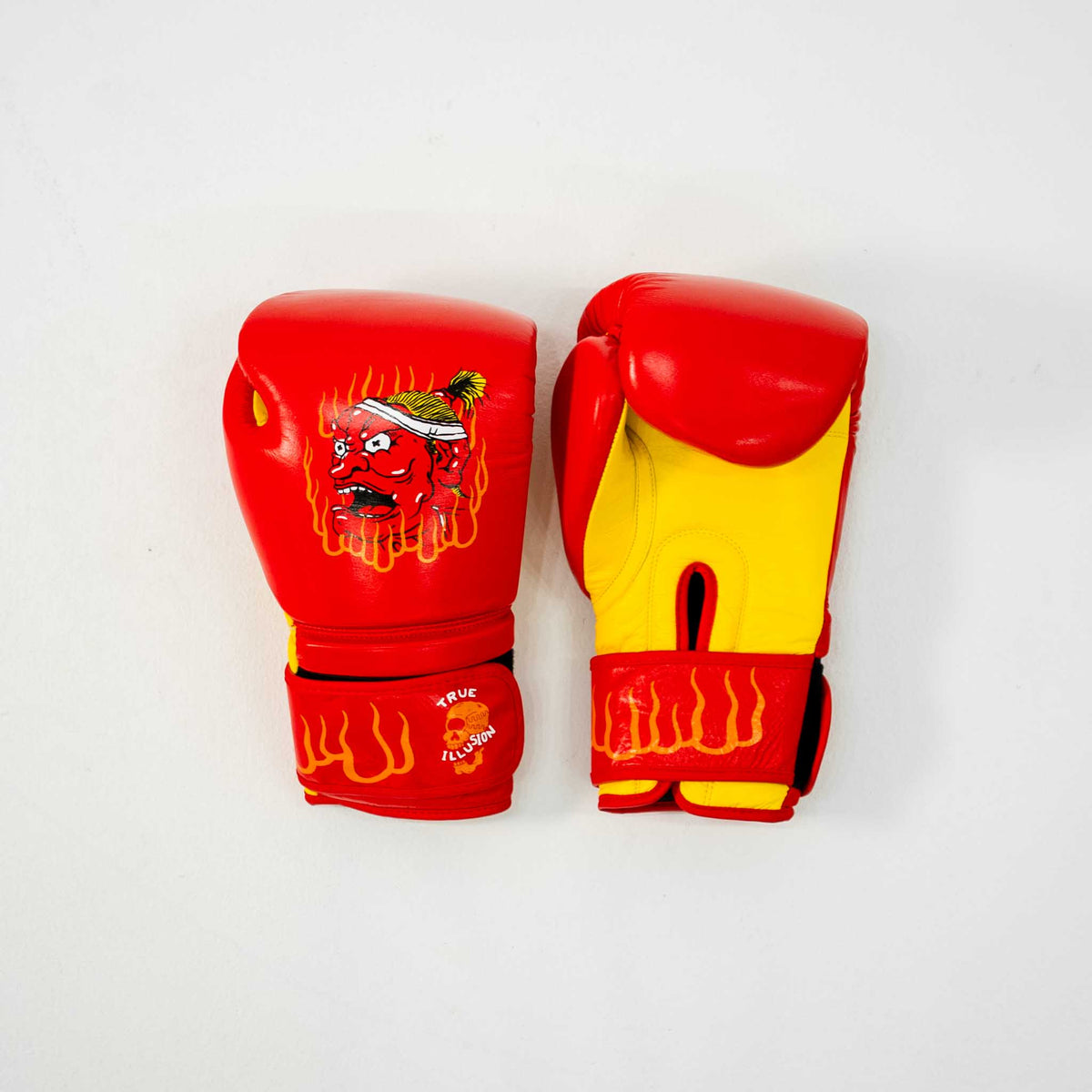 Demon - Ltd. Ed Leather Boxing Gloves - image 3
