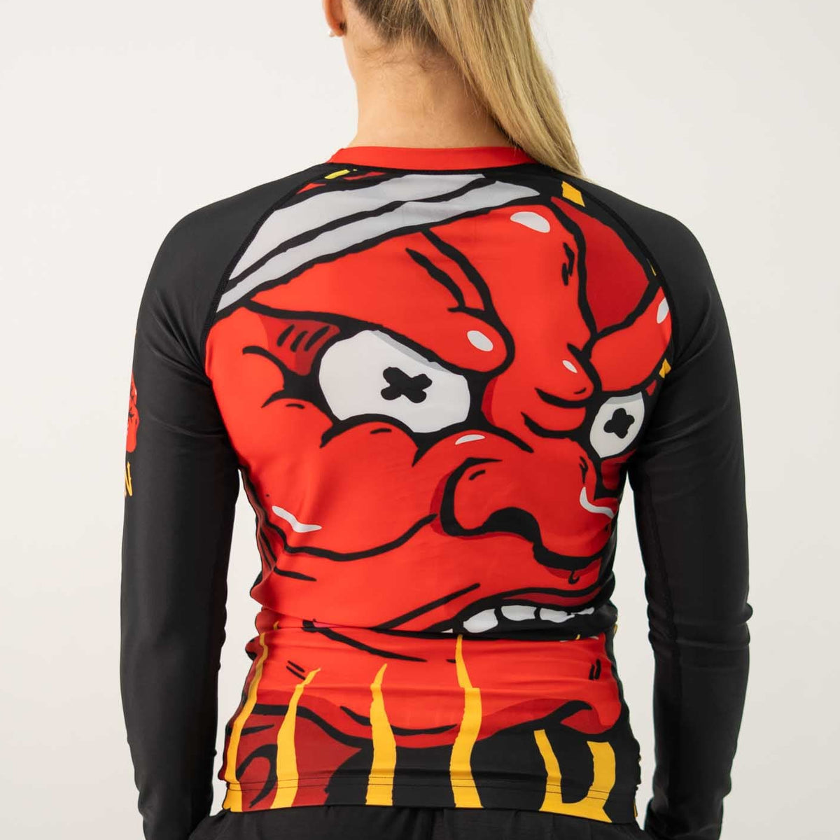 True Illusion Women's Long Sleeve Rash Guard - Grappling Demon - 1