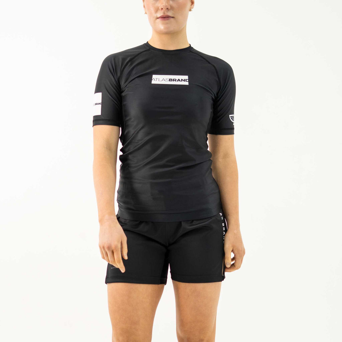 The Atlas Brand Women's Ranked Rash Guard - Black - 5