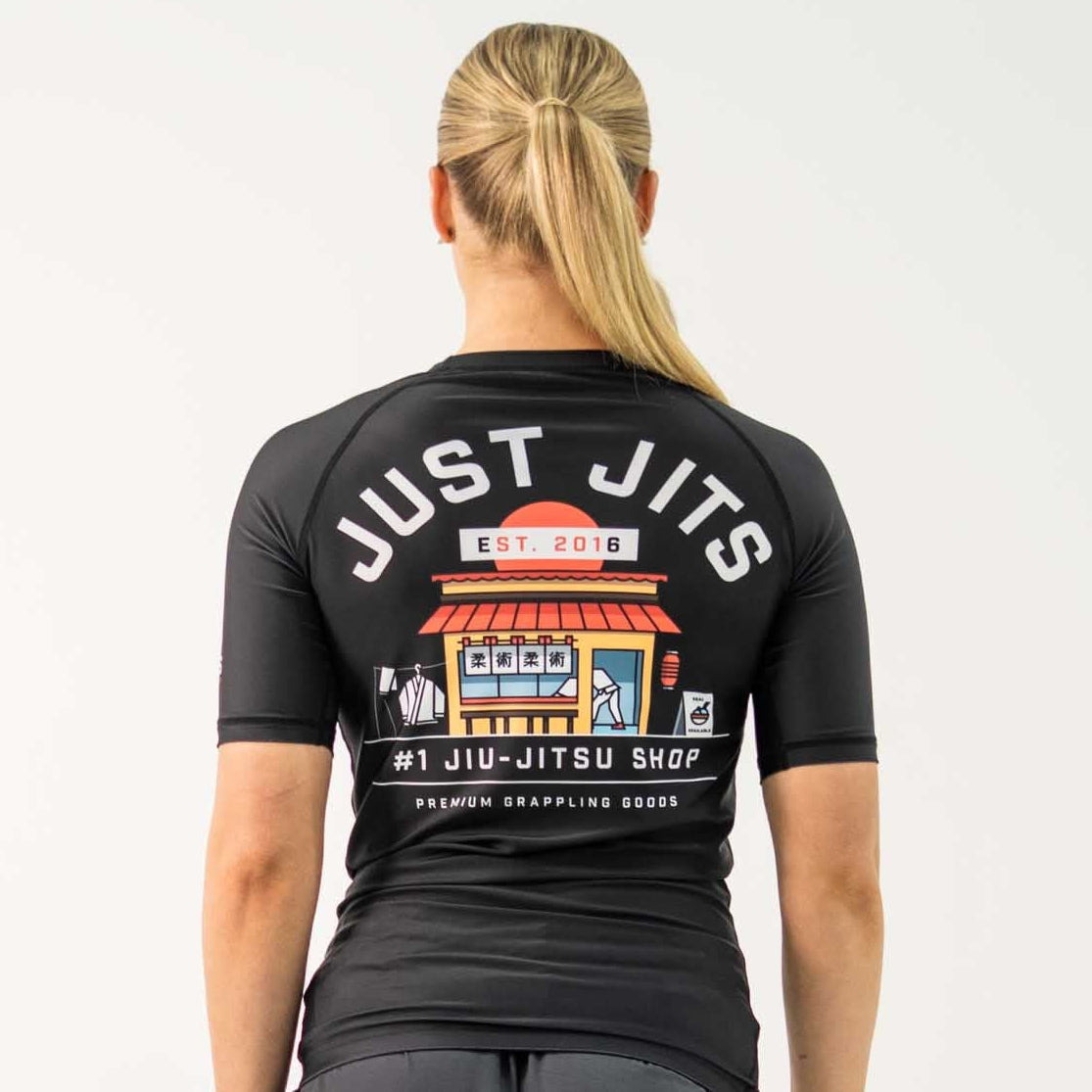Just Jits Women's Short Sleeve Rash Guard - The Classic Shop - 3