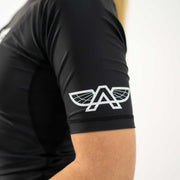 The Atlas Brand Women's Ranked Rash Guard - Black - 3
